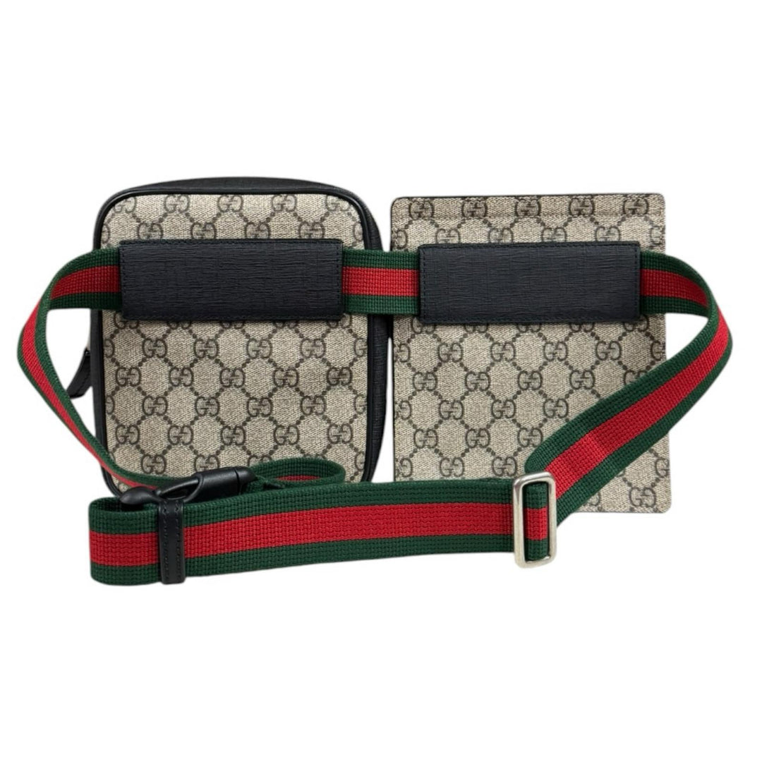 GUCCI グッチ シェリーライン ウエストバッグ GGスプリームキャンバス