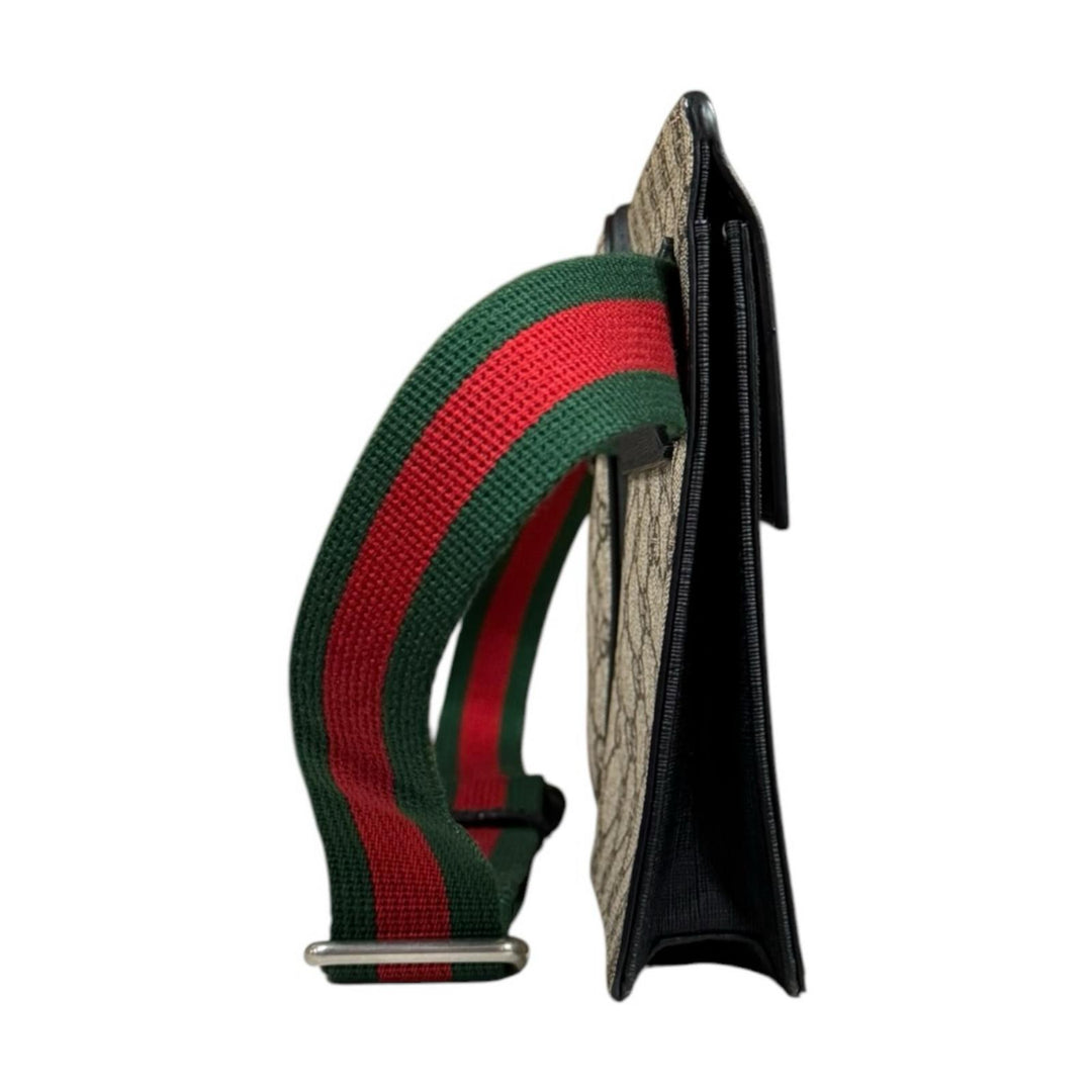 【✨美品✨】グッチ ウエストポーチ シェリーライン GGキャンバス ベージュ GUCCI（グッチ） ウエストバッグ ボディバッグ 28566 シェリーライン