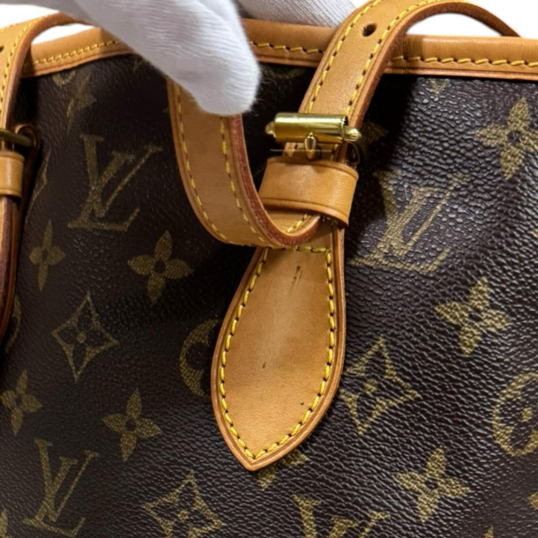 LOUIS VUITTON ルイヴィトン バケットPM モノグラム ハンドバッグ
