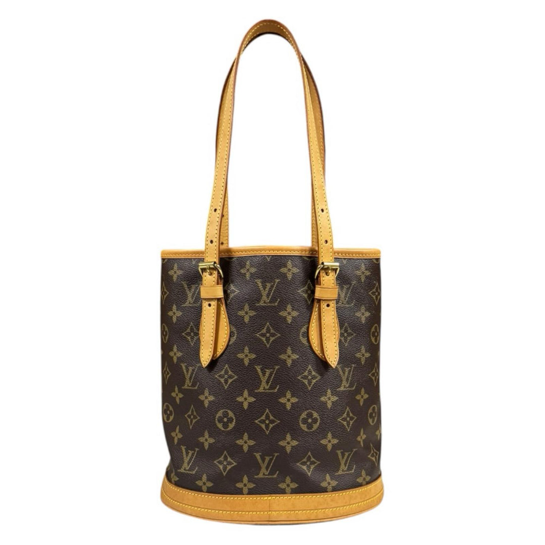 LOUIS VUITTON ルイヴィトン バケットPM モノグラム ハンドバッグ