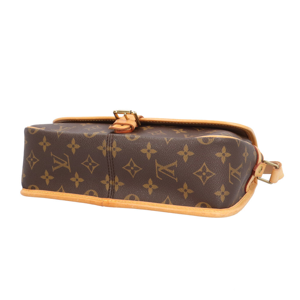 LOUIS VUITTON Sologne Monogram Shoulder Bag Monogram Canvas Brown 