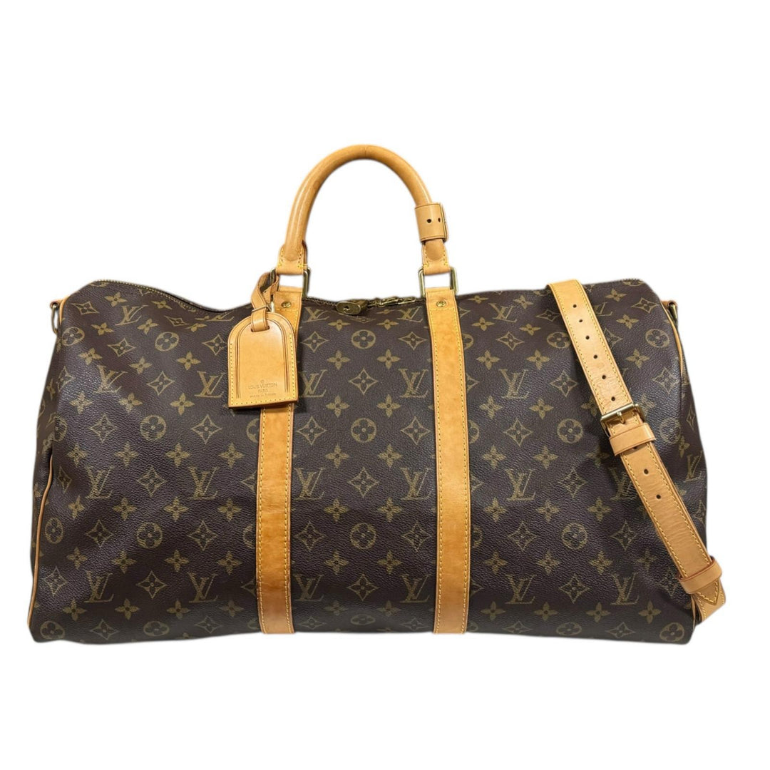 LOUIS VUITTON ルイヴィトン キーポル50バンドリエール モノグラム