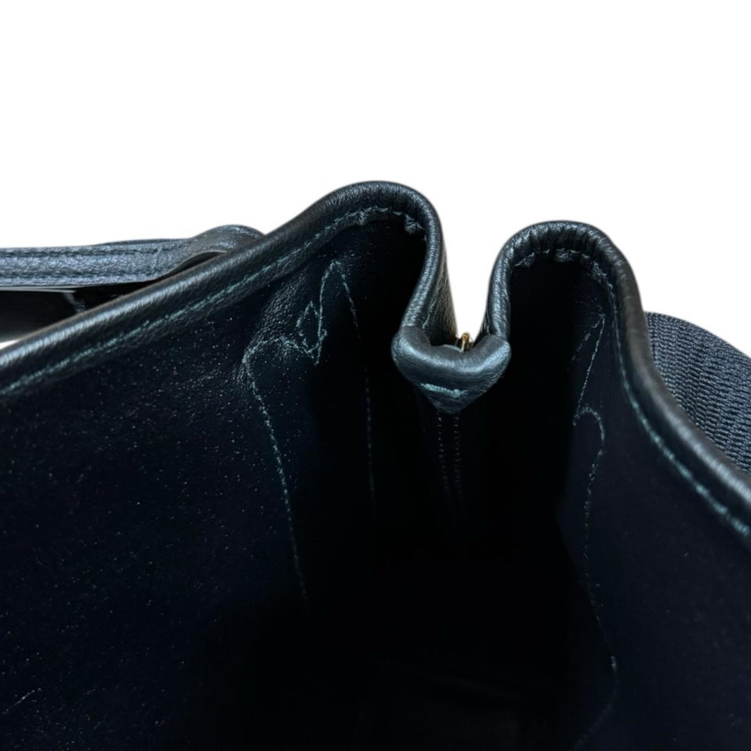 BALENCIAGA バレンシアガ ネイビー カバス XS ショルダーバッグ レザー