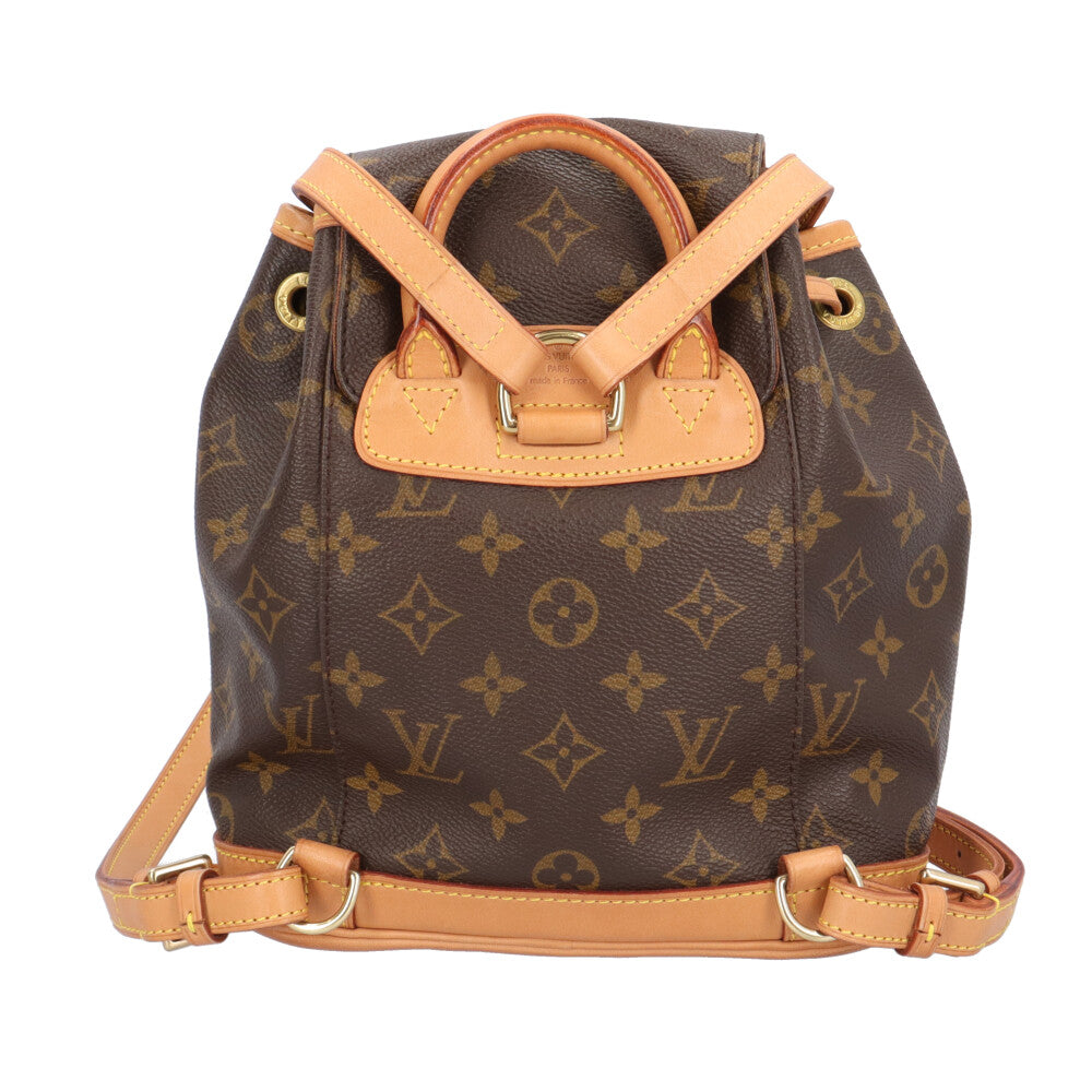 LOUIS VUITTON ルイヴィトン ミニモンスリ モノグラム リュック