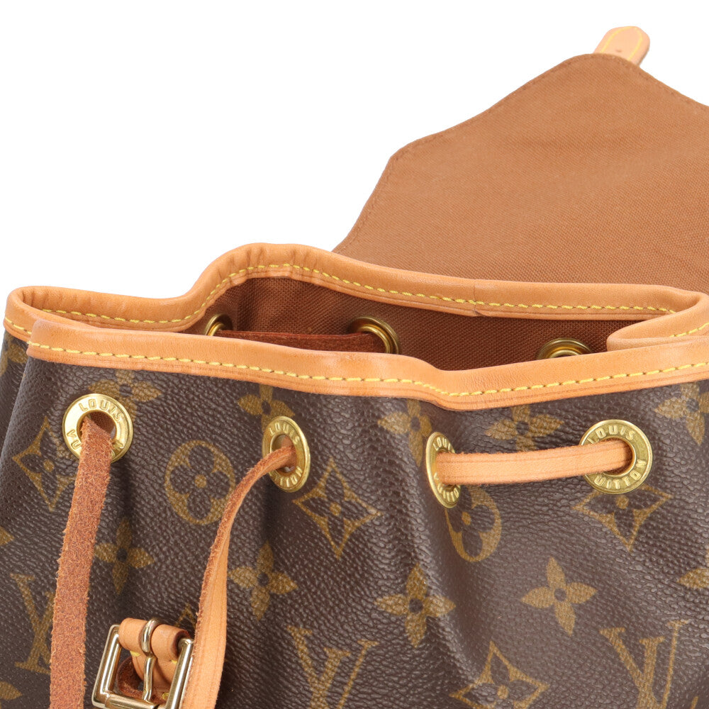 LOUIS VUITTON ルイヴィトン ミニモンスリ モノグラム リュック