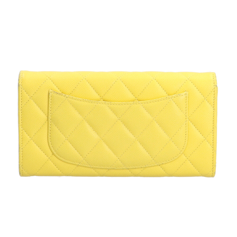 CHANEL Chanel Classic Long Flap Wallet Matelasse Long Wallet