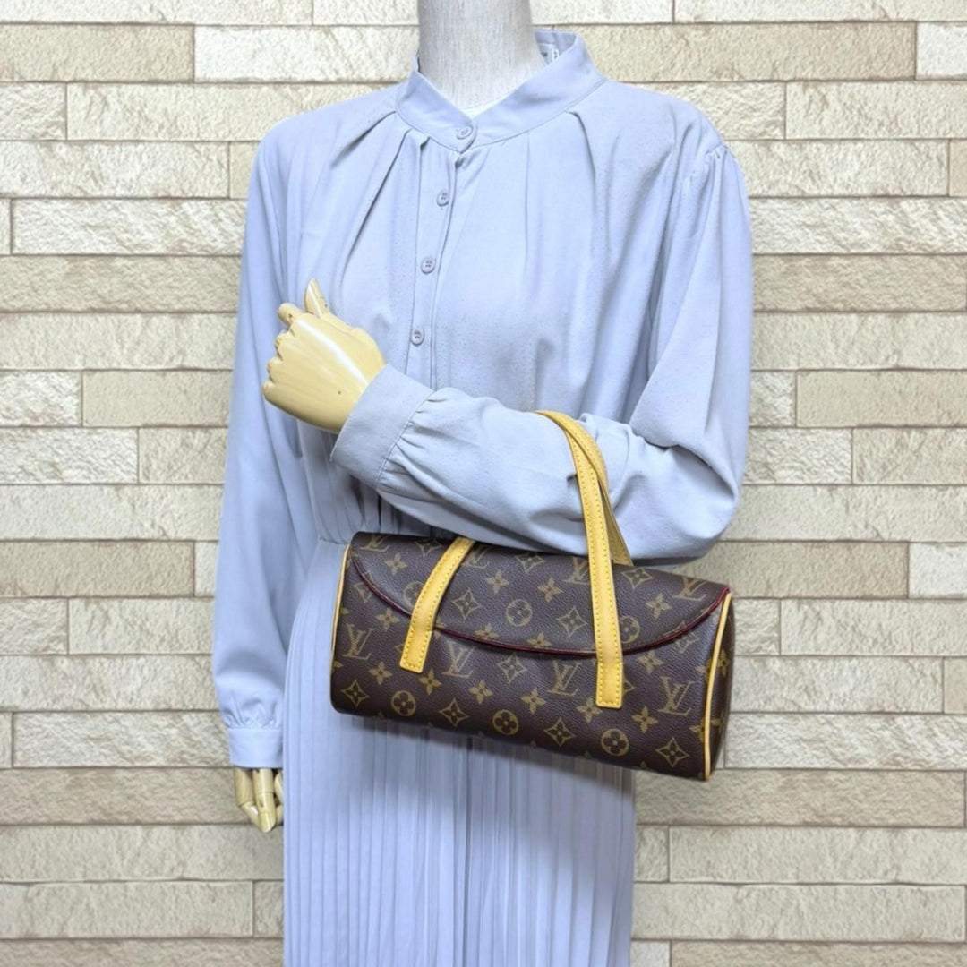 LOUIS VUITTON ルイヴィトン ソナチネ モノグラム ハンドバッグ
