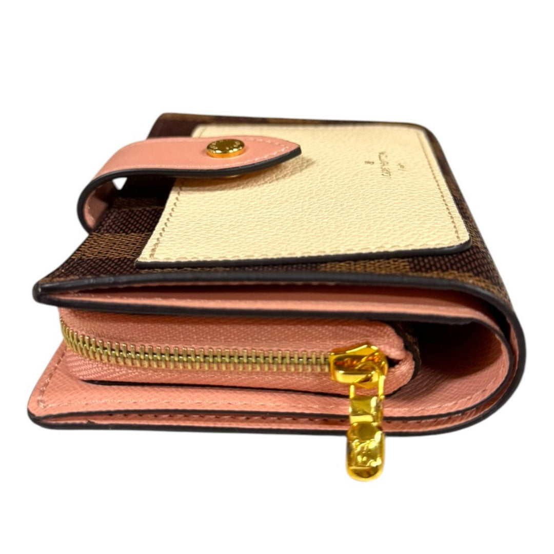 【美品】ルイヴィトン 財布 ダミエ　ポルトフォイユ ジュリエット コンパクト財布 LOUIS VUITTON ルイヴィトン ポルトフォイユジュリエット ダミエ 長