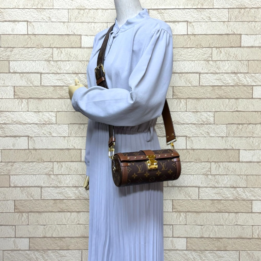 LOUIS VUITTON ルイヴィトン パピヨン トランク モノグラム ショルダー