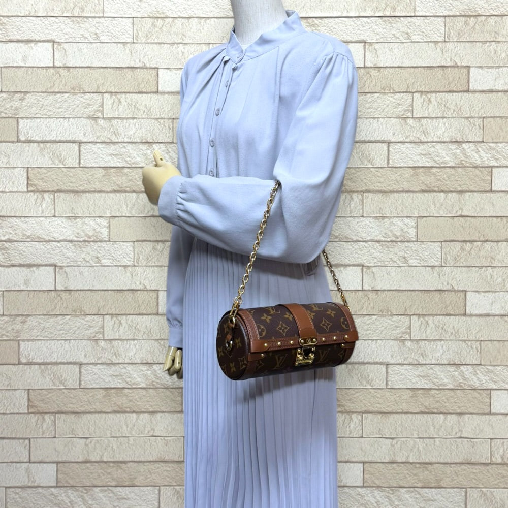 LOUIS VUITTON ルイヴィトン パピヨン トランク モノグラム ショルダー