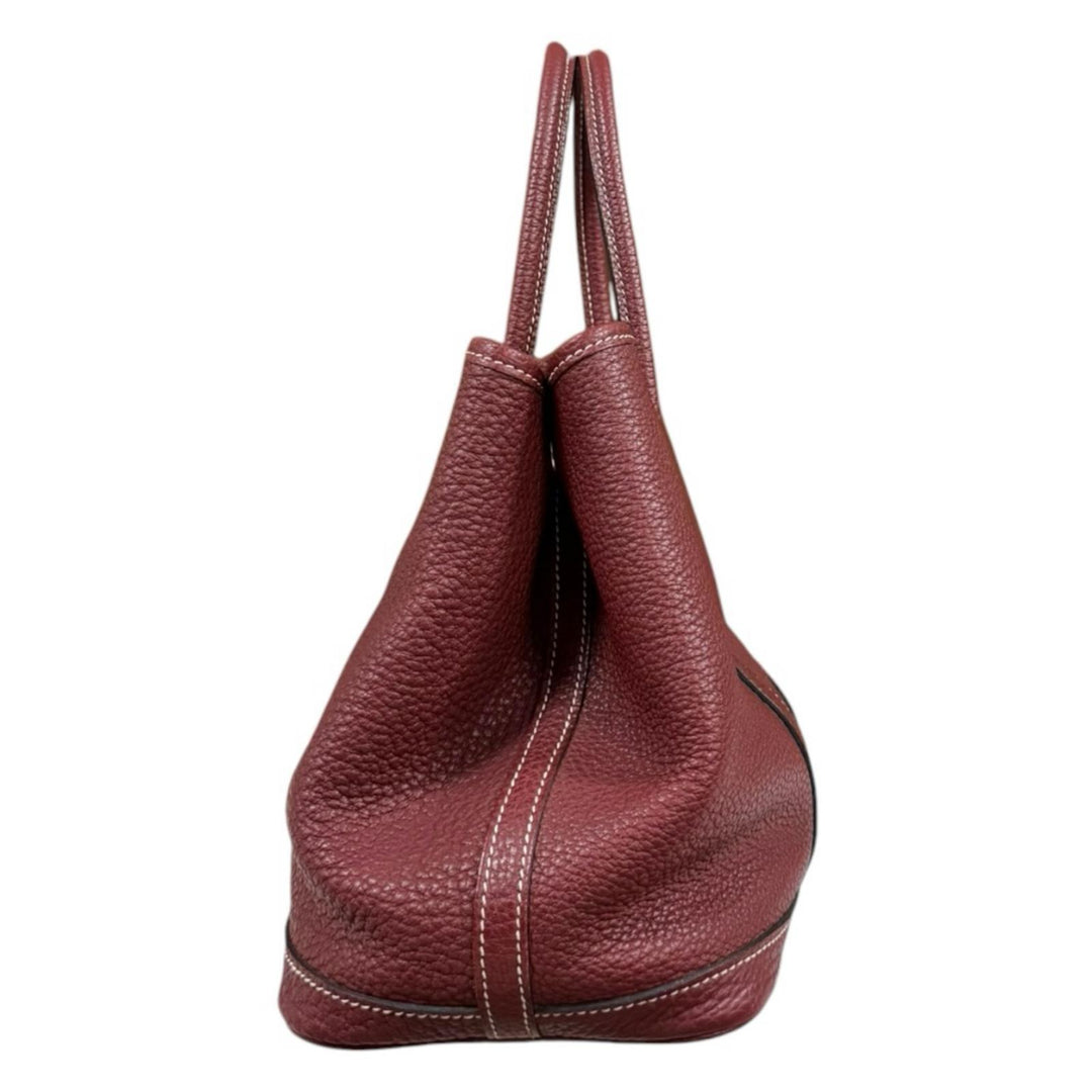 HERMES エルメス ガーデンパーティTPM トートバッグ ネゴンダ レッド