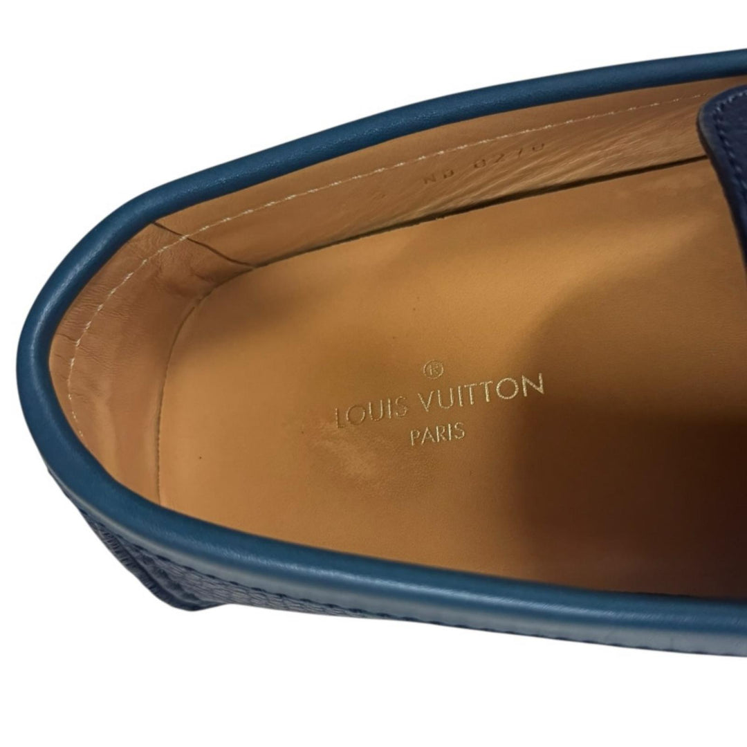 LOUIS VUITTON Monte Carlo Line Loafers Leather Men's Used – 【公式