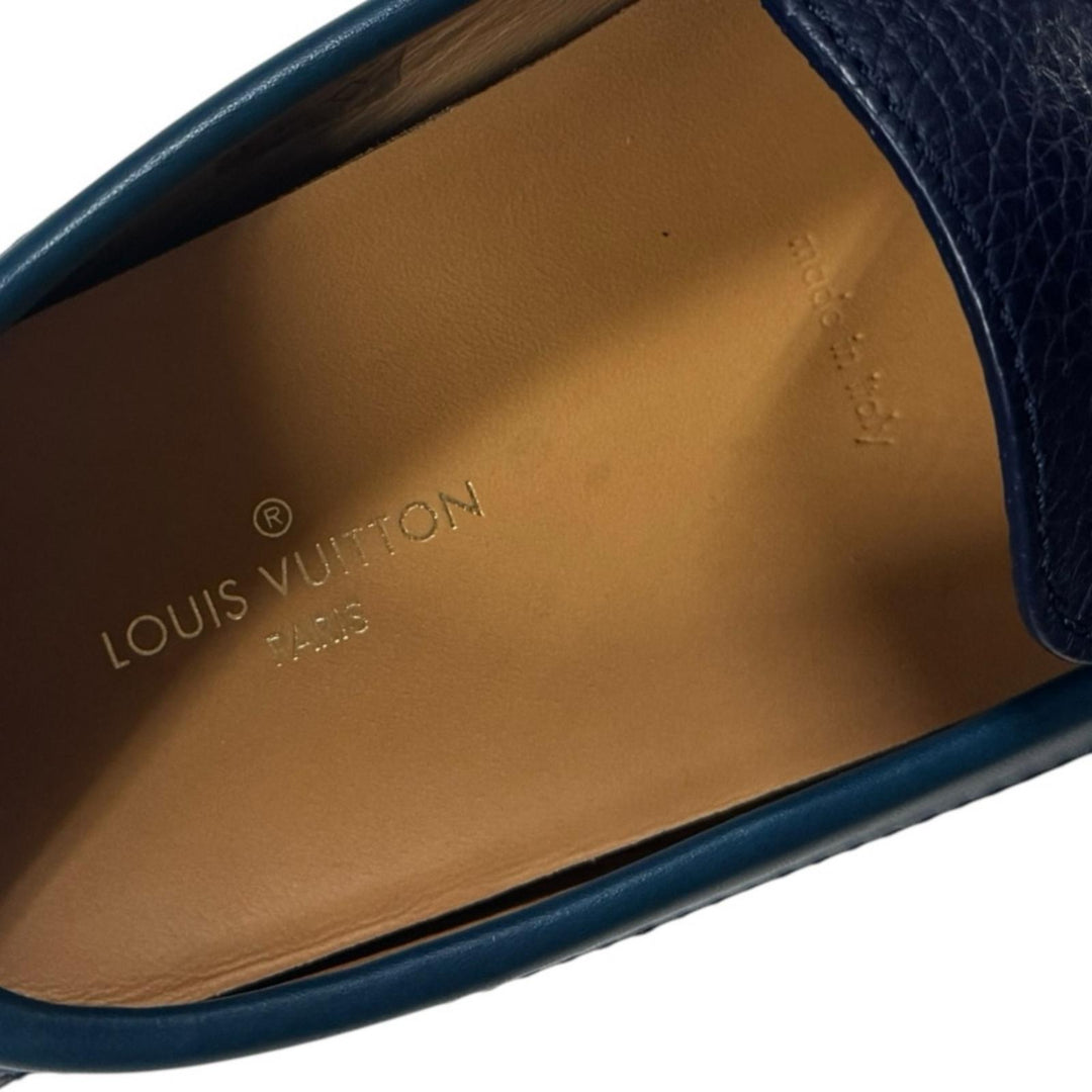 LOUIS VUITTON Monte Carlo Line Loafers Leather Men's Used – 【公式