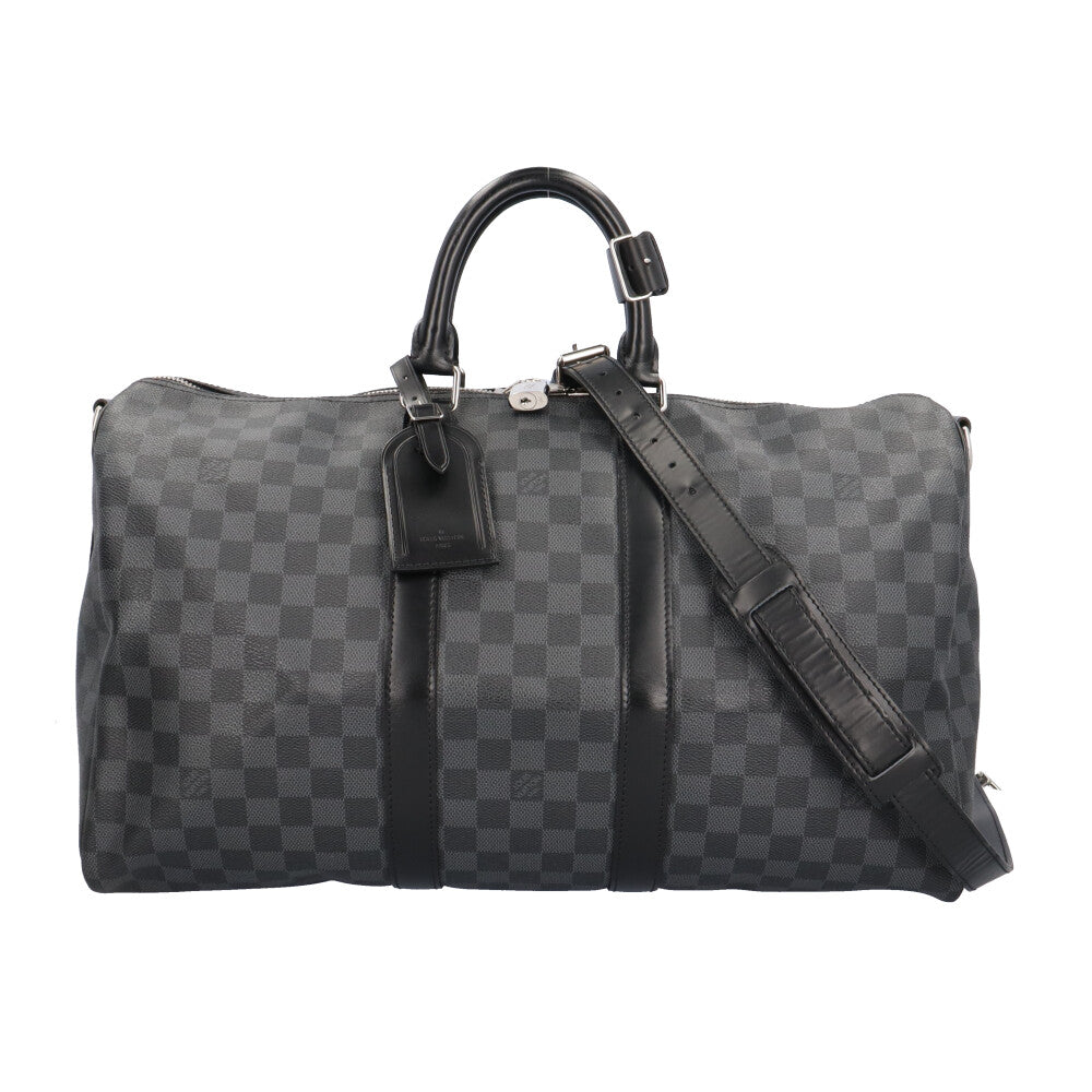 LOUIS VUITTON ルイヴィトン キーポルバンドリエール45 ダミエグラ