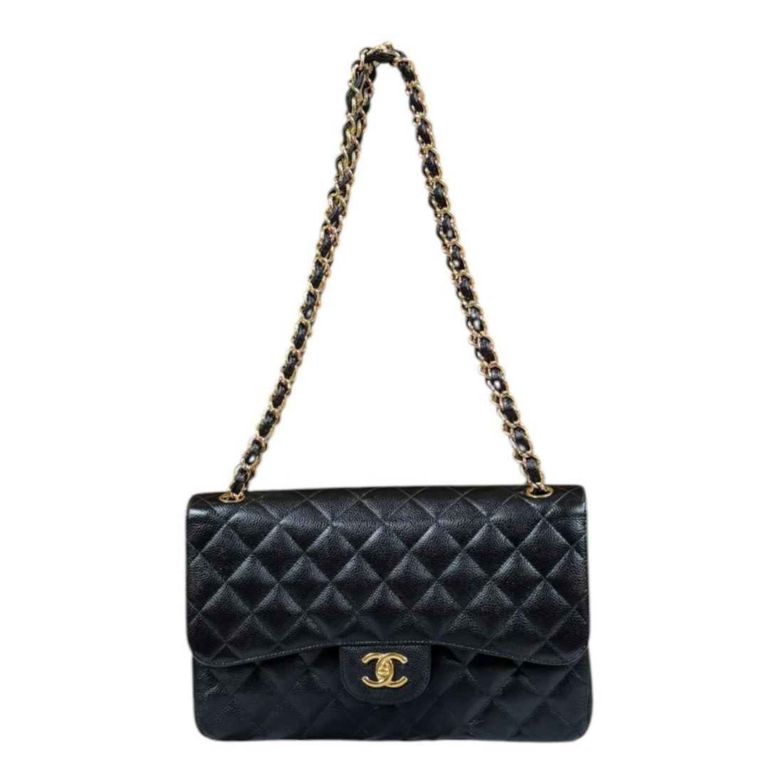 CHANEL シャネル　ボストンバッグ　ブラック　マトラッセ　キャビアスキン CHANEL シャネル Wフラップ30 マトラッセ ショルダーバッグ キャビア