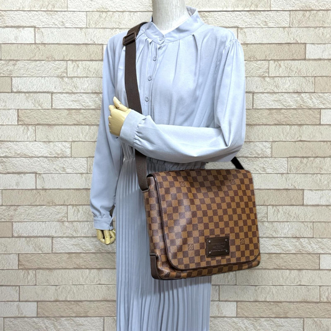 LOUIS VUITTON ルイヴィトン ブルックリンMM ダミエ ショルダーバッグ