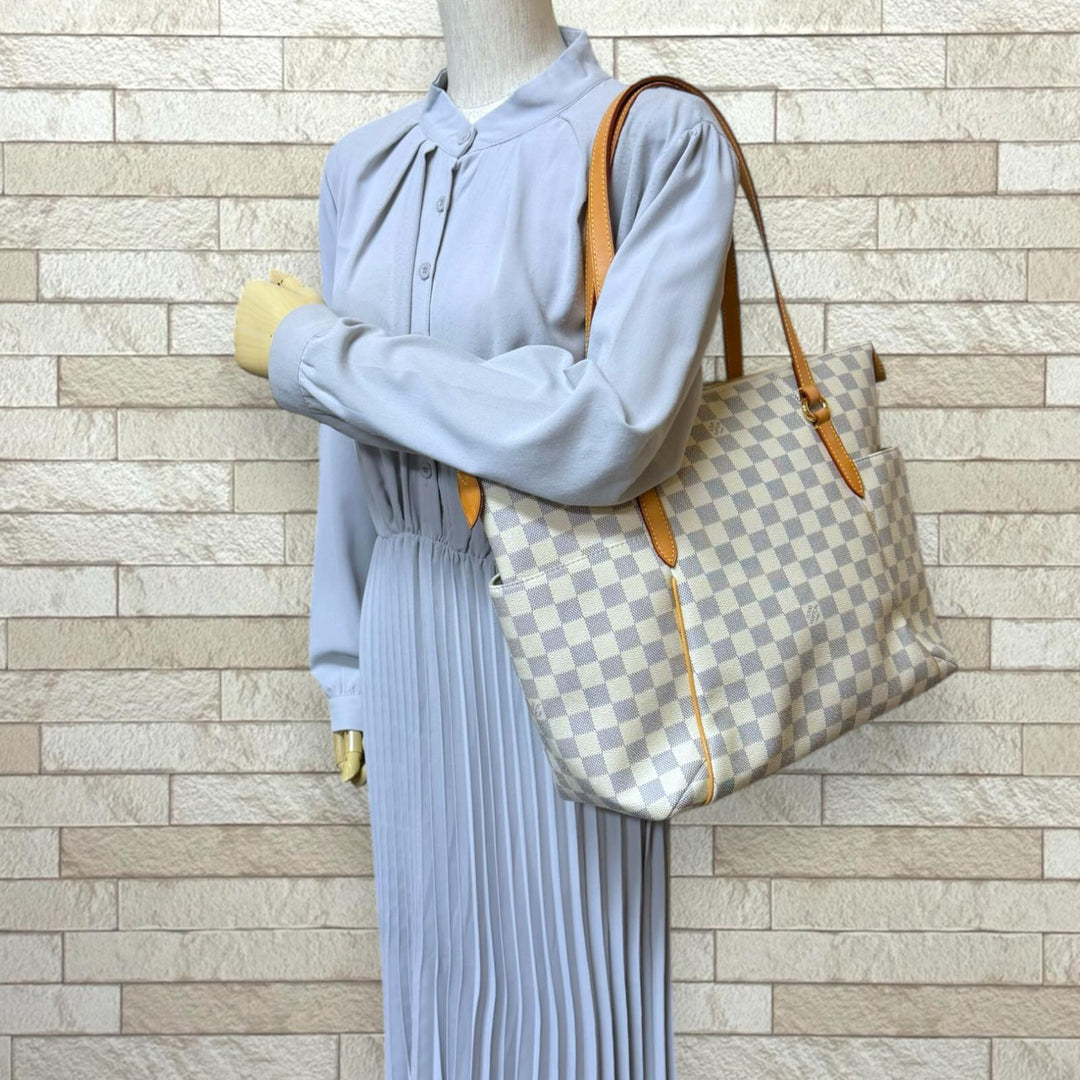 LOUIS VUITTON ルイヴィトン トータリーMM ダミエアズール トート