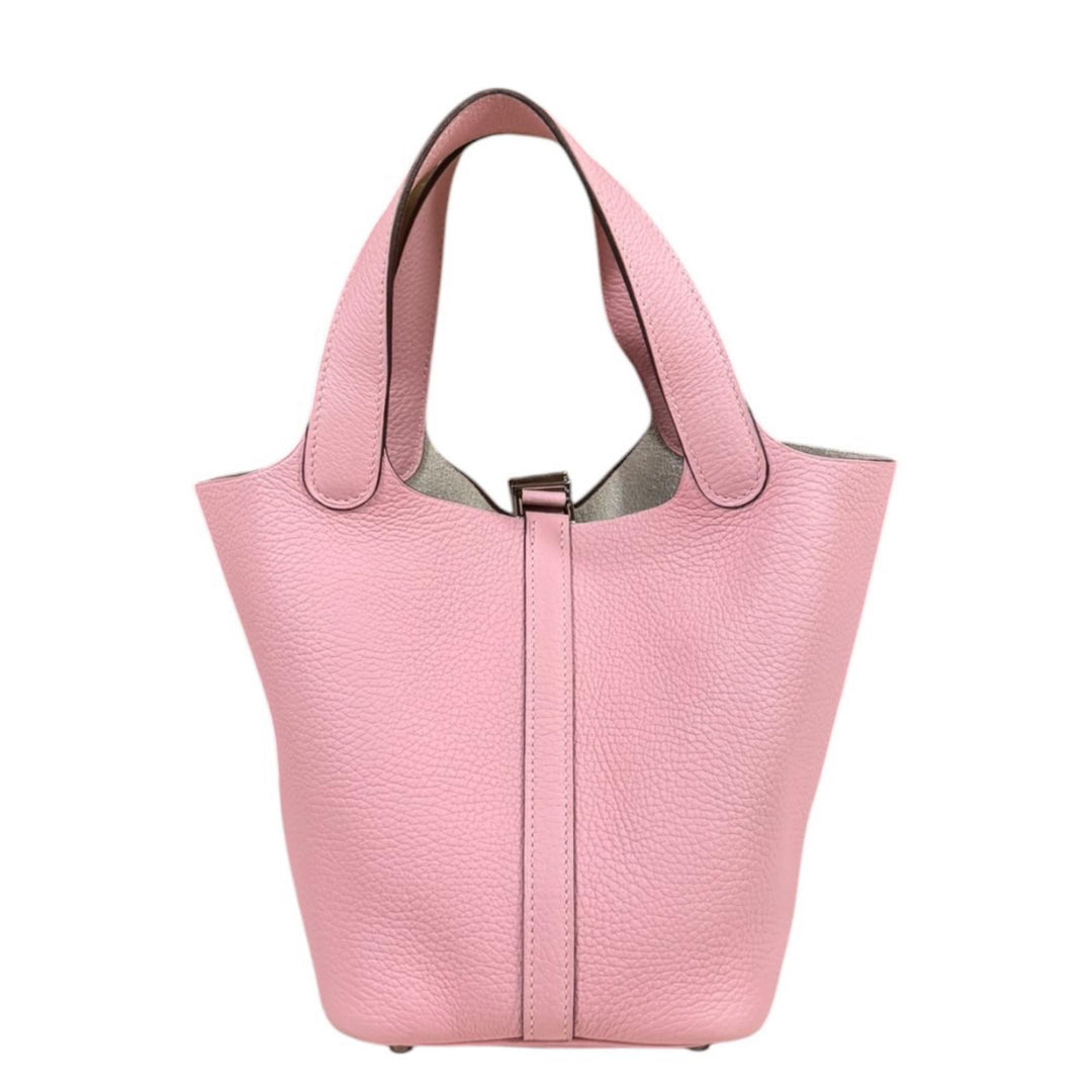 HERMES エルメス ピコタンロックPM ハンドバッグ トリヨン ピンク