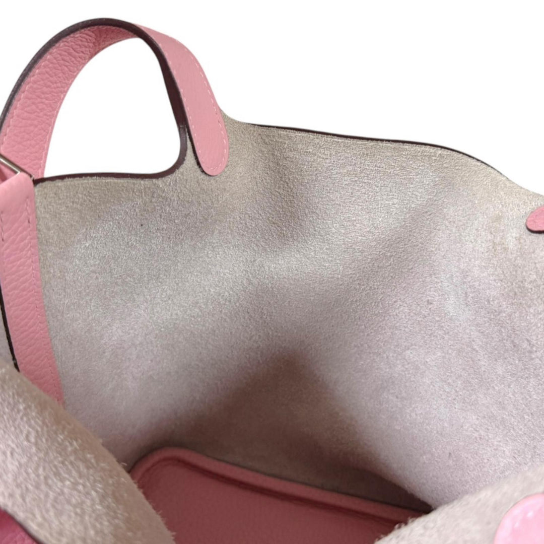 HERMES ピコタンロック ピンク ハンドバッグ HERMES エルメス ピコタンロックPM ハンドバッグ トリヨン ピンク