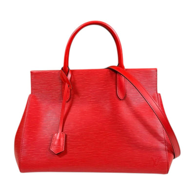 Louis Vuittonエピレザー ショルダーバッグ レッド ノーブランド LOUIS VUITTON ルイヴィトン マルリーMM エピ ショルダーバッグ