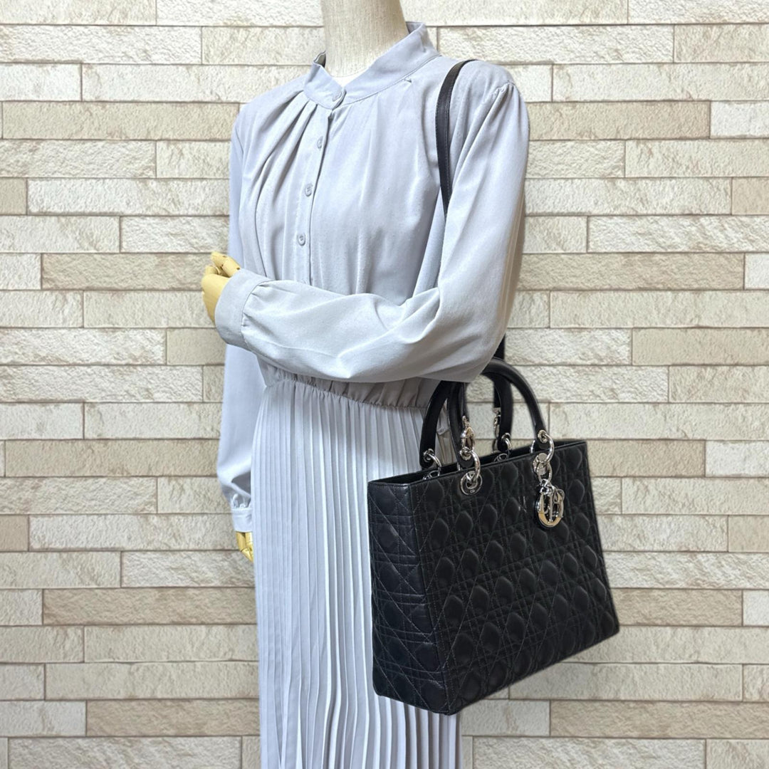Christian Dior クリスチャンディオール レディディオール ラージ