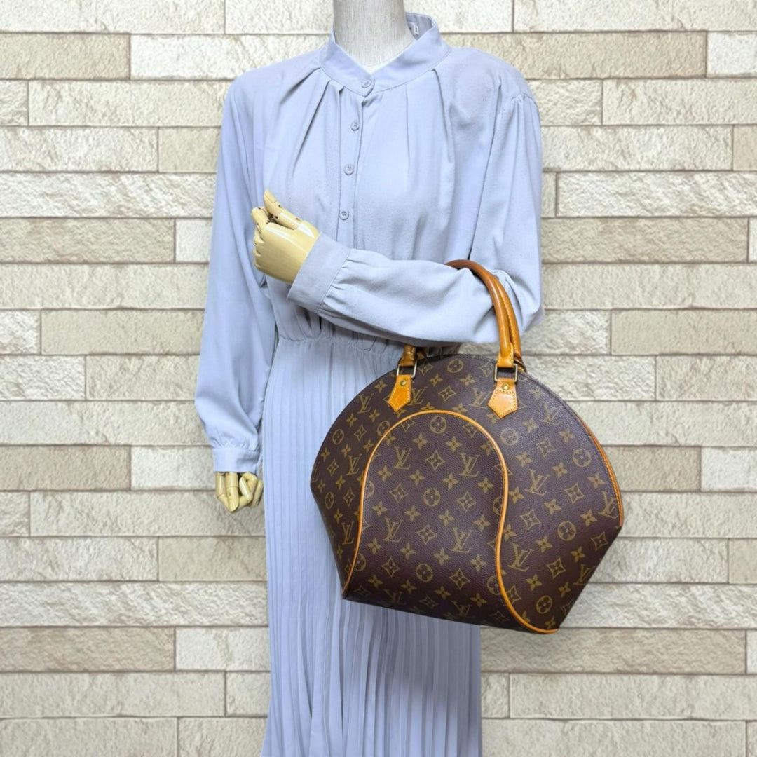 笑顔のエリンギ　Louis Vuitton モノグラム ハンドバッグ LOUIS VUITTON ルイヴィトン エリプスMM モノグラム ハンドバッグ
