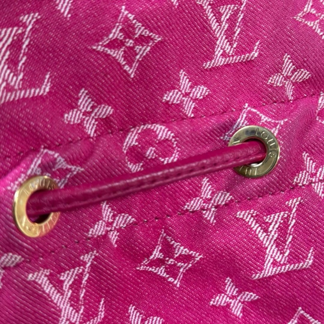 LOUIS VUITTON ルイヴィトン ノエフルMM モノグラムデニム LOUIS VUITTON ルイヴィトン ノエフルMM モノグラムデニム