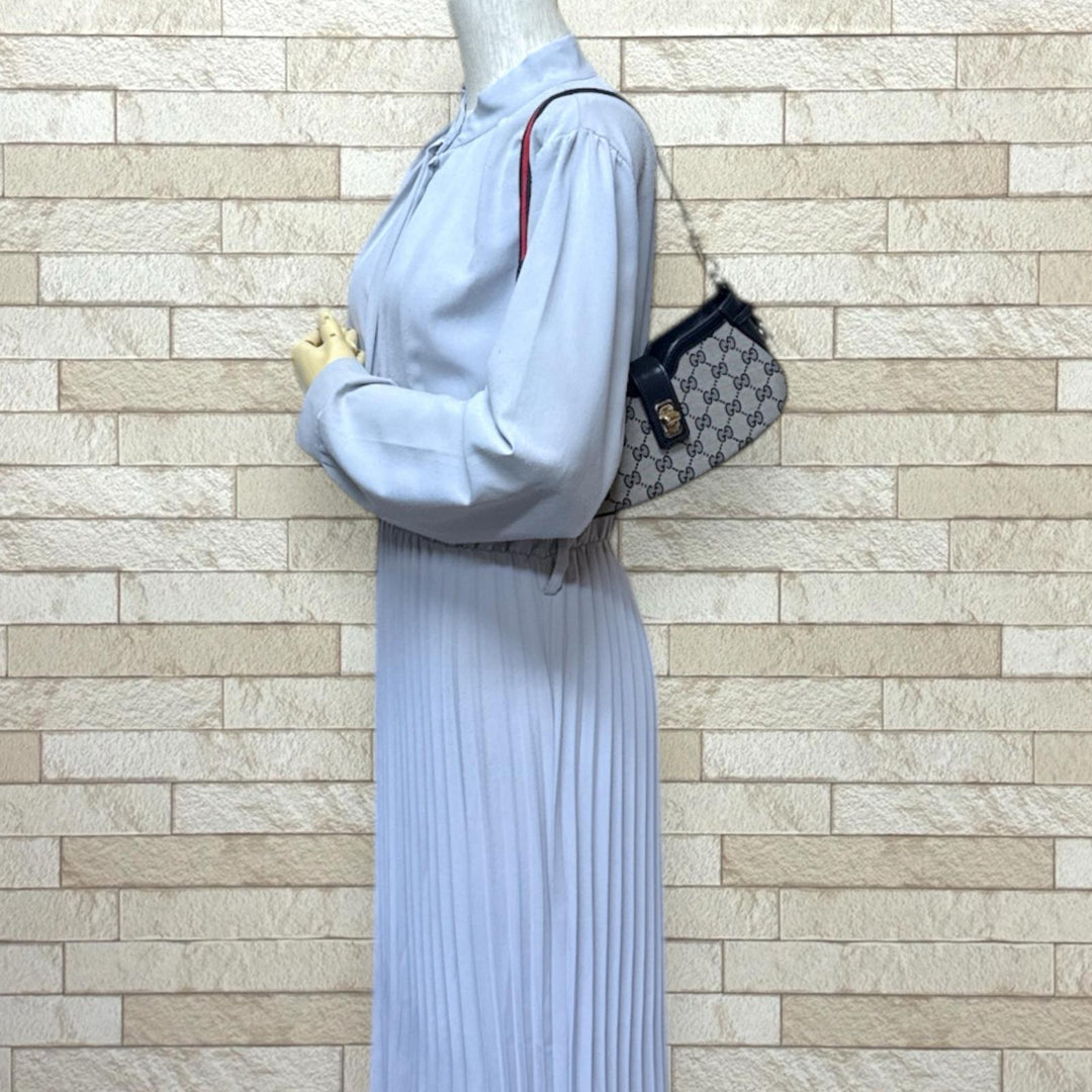 GUCCI グッチ ムーンサイドミニショルダー GGキャンバス ショルダー