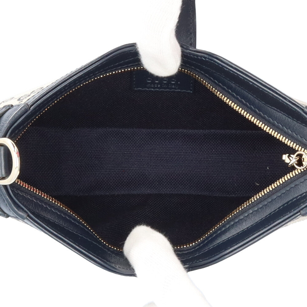 GUCCI グッチ ムーンサイドミニショルダー GGキャンバス ショルダー