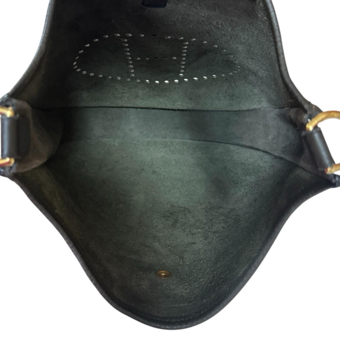 HERMES エルメス エヴリンI GM ショルダーバッグ トゴ グレー