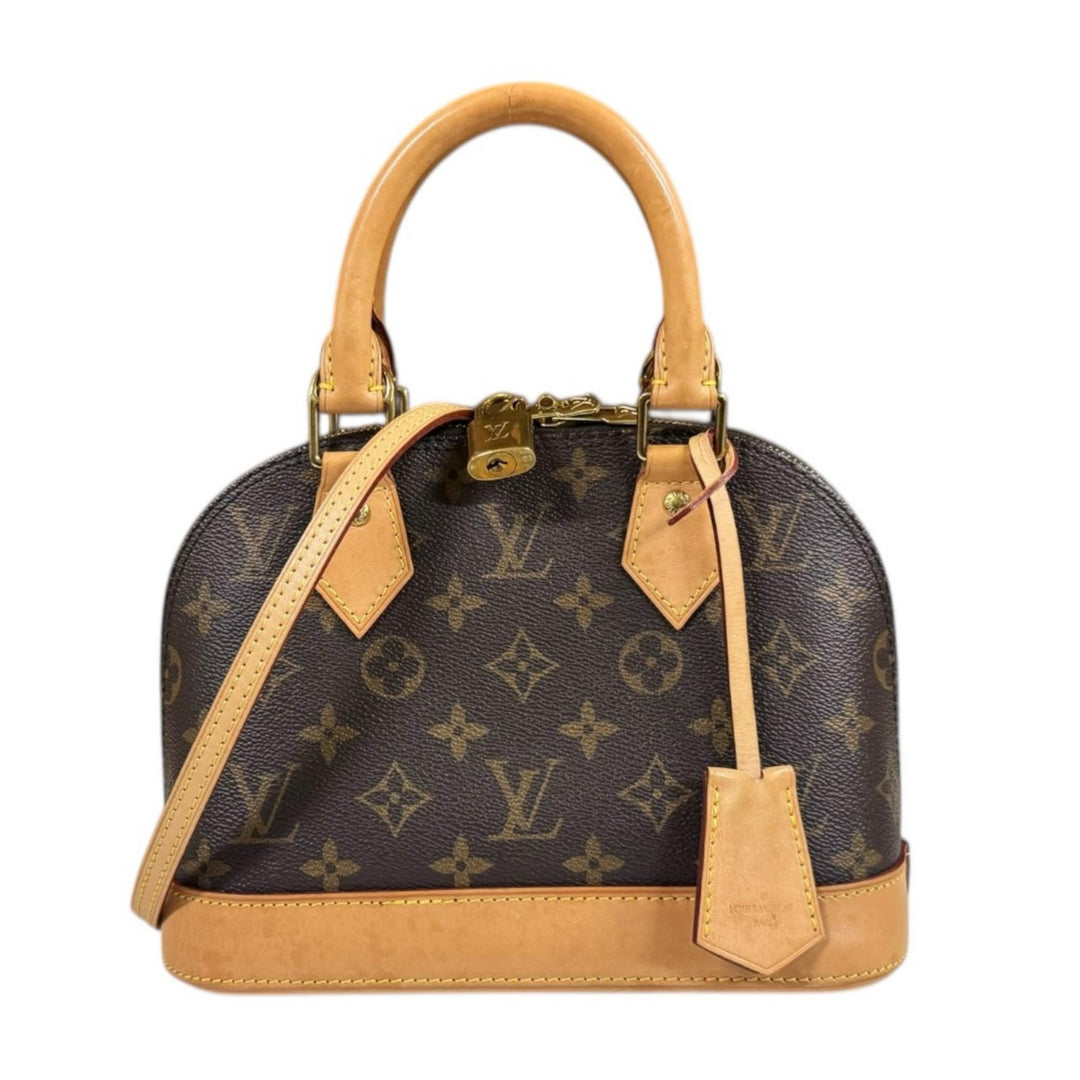 Louis Vuitton モノグラム アルマ　中古品 LOUIS VUITTON ルイヴィトン アルマBB モノグラム ショルダーバッグ