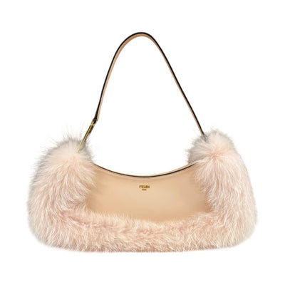 【美品】 FENDI フェンディ ファーティペット フォックスファー ピンク FENDI フェンディ オーロック スウィング ショルダーバッグ レザー