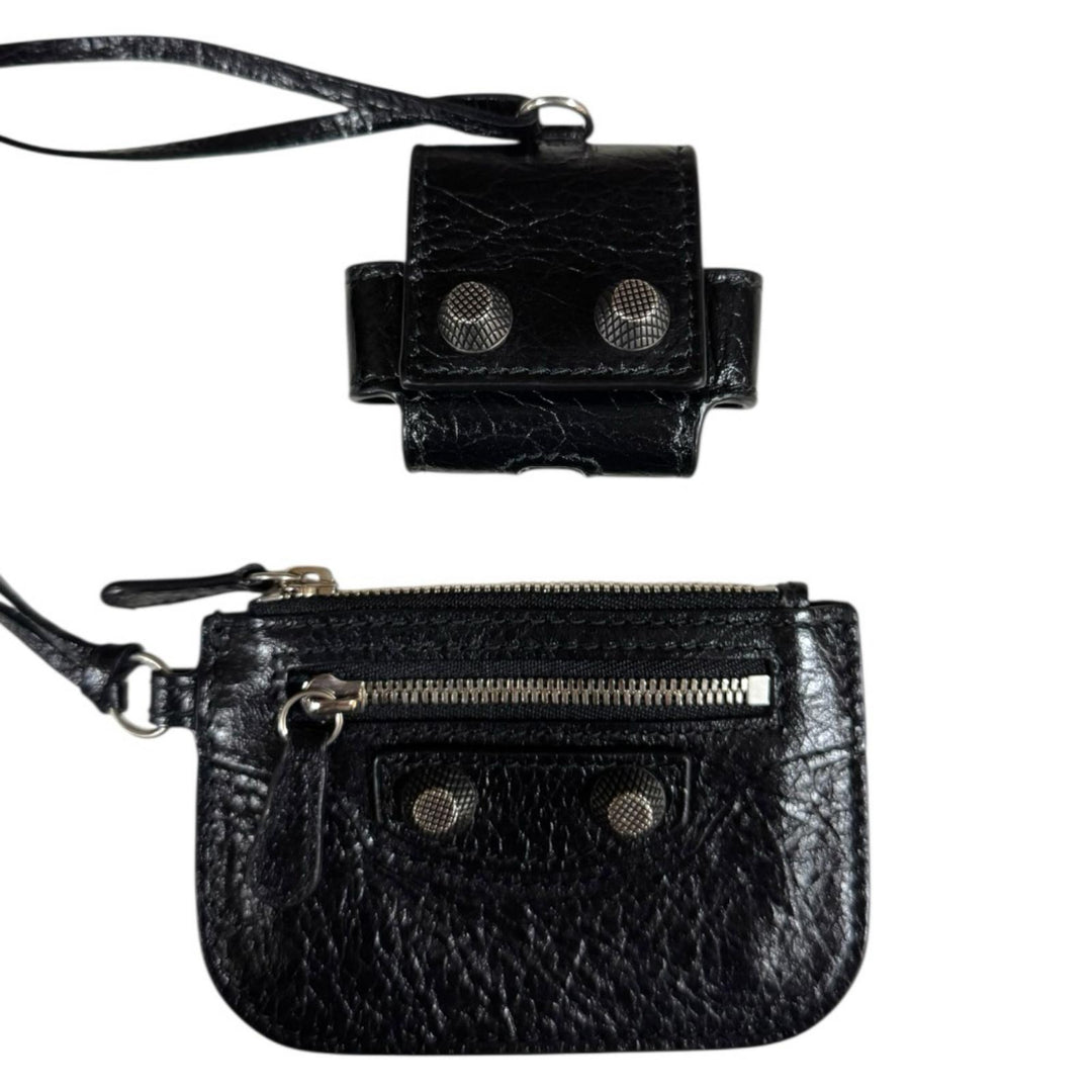 バレンシアガ ル・カゴール フラップバッグ  ショルダーバッグ ブラック ユニセックス BALENCIAGA  中古 BALENCIAGA（バレンシアガ） ル・カゴール フラップバッグ ショルダー