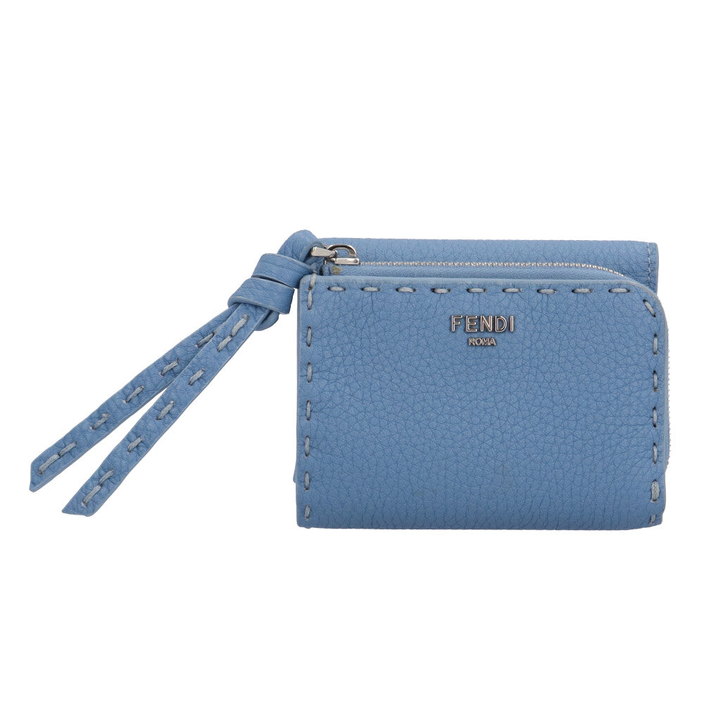 FENDI フェンディ ピーカブーマイクロ セレリア 長財布 レザー
