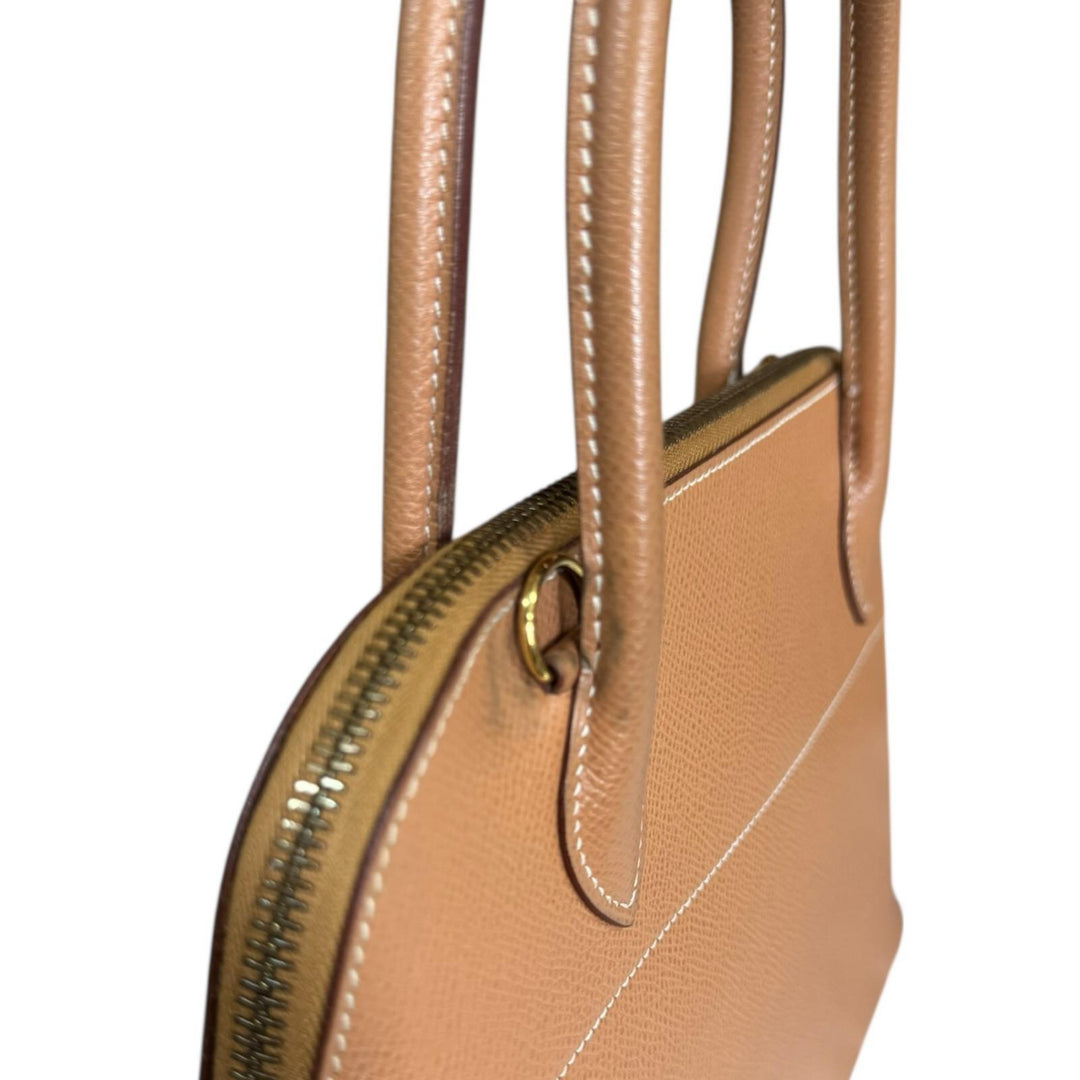 ■美品■　エルメス ボリード27 2WAY ハンド ショルダー バッグ クシュベル ゴールド ○W刻 【387524】7 □美品□ エルメス ボリード27 2WAY ハンド ショルダー バッグ
