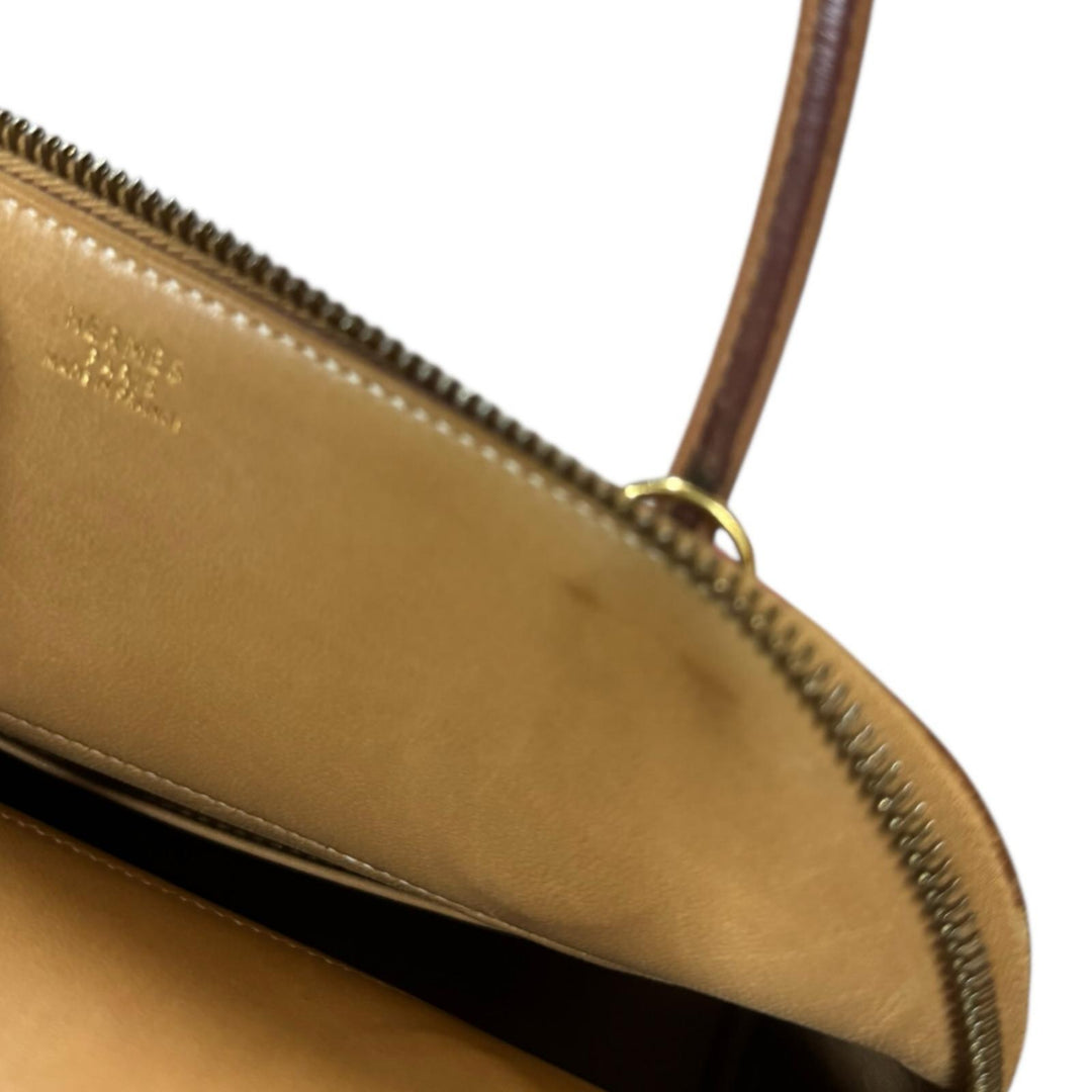 ■美品■　エルメス ボリード27 2WAY ハンド ショルダー バッグ クシュベル ゴールド ○W刻 【387524】7 □美品□ エルメス ボリード27 2WAY ハンド ショルダー バッグ