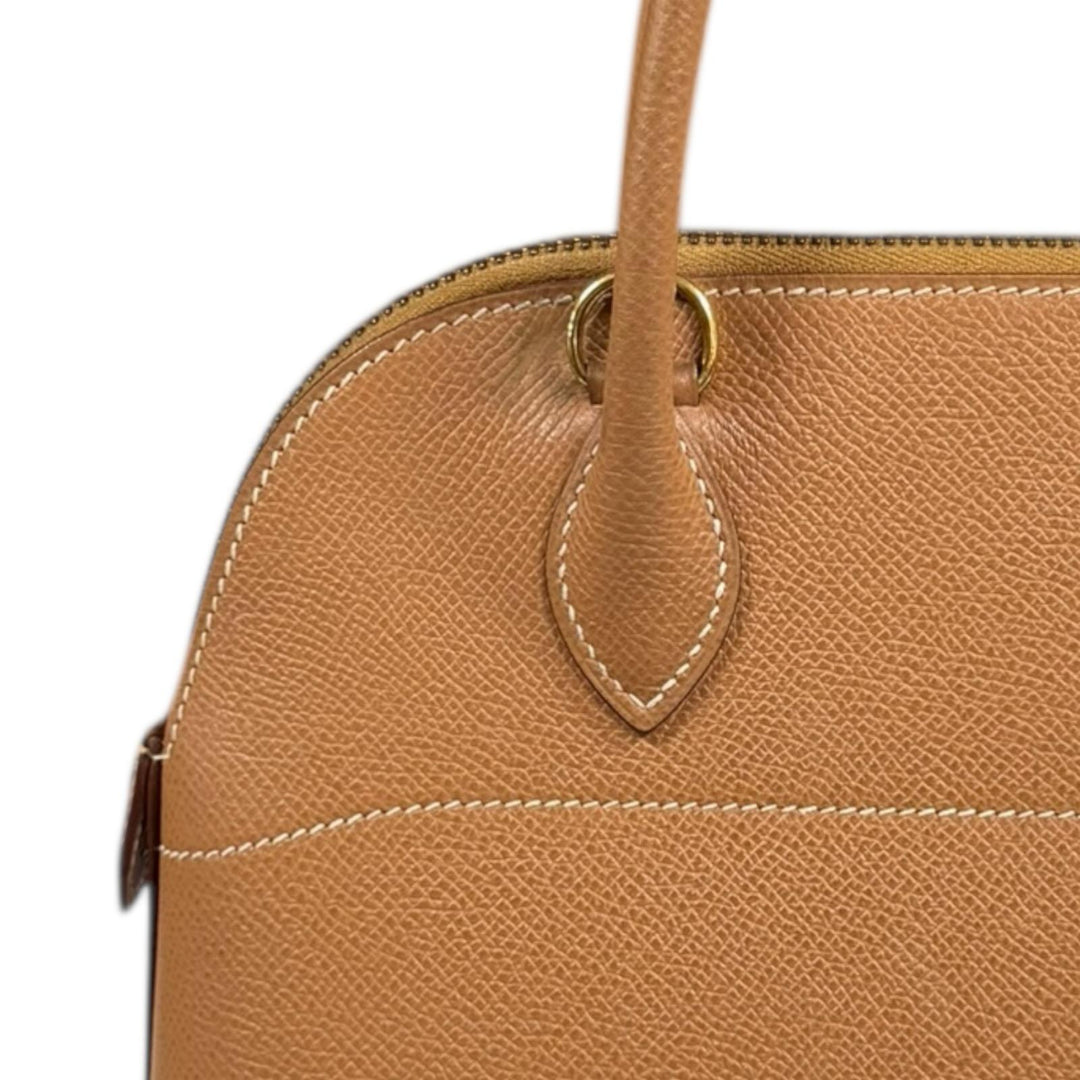 HERMES エルメス ボリード27 ショルダーバッグ クシュベル ブラウン