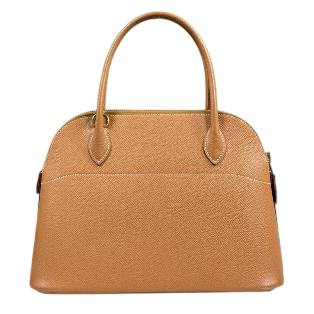 HERMES エルメス ボリード27 ショルダーバッグ クシュベル ブラウン
