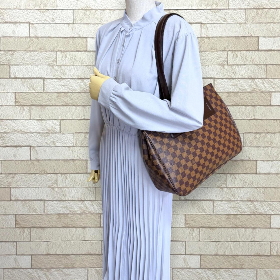 LOUIS VUITTON ルイヴィトン パリオリPM ダミエ トートバッグ ダミエ