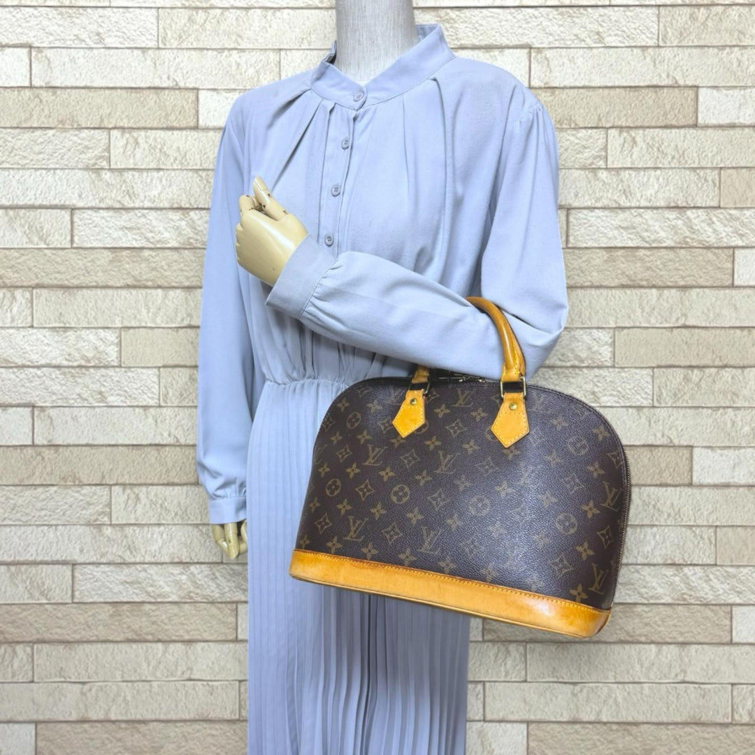 LOUIS VUITTON ルイヴィトン アルマ モノグラム ハンドバッグ 