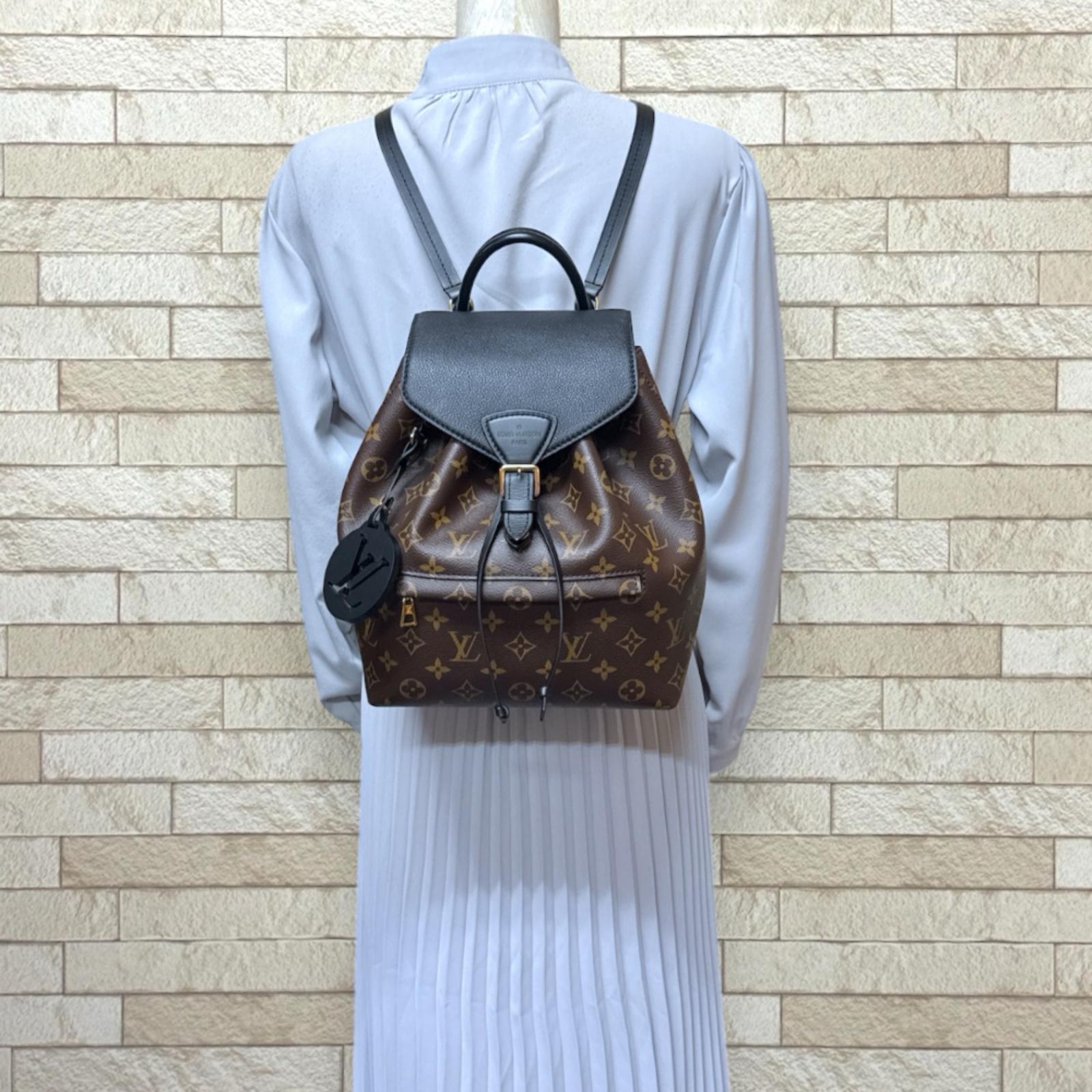 S*O様 Louis Vuitton モノグラム リュック　モンスリ　MM 袋付 ミニで可愛いサイズ感♪】Louis Vuitton☆モンスリ NM PM (Louis