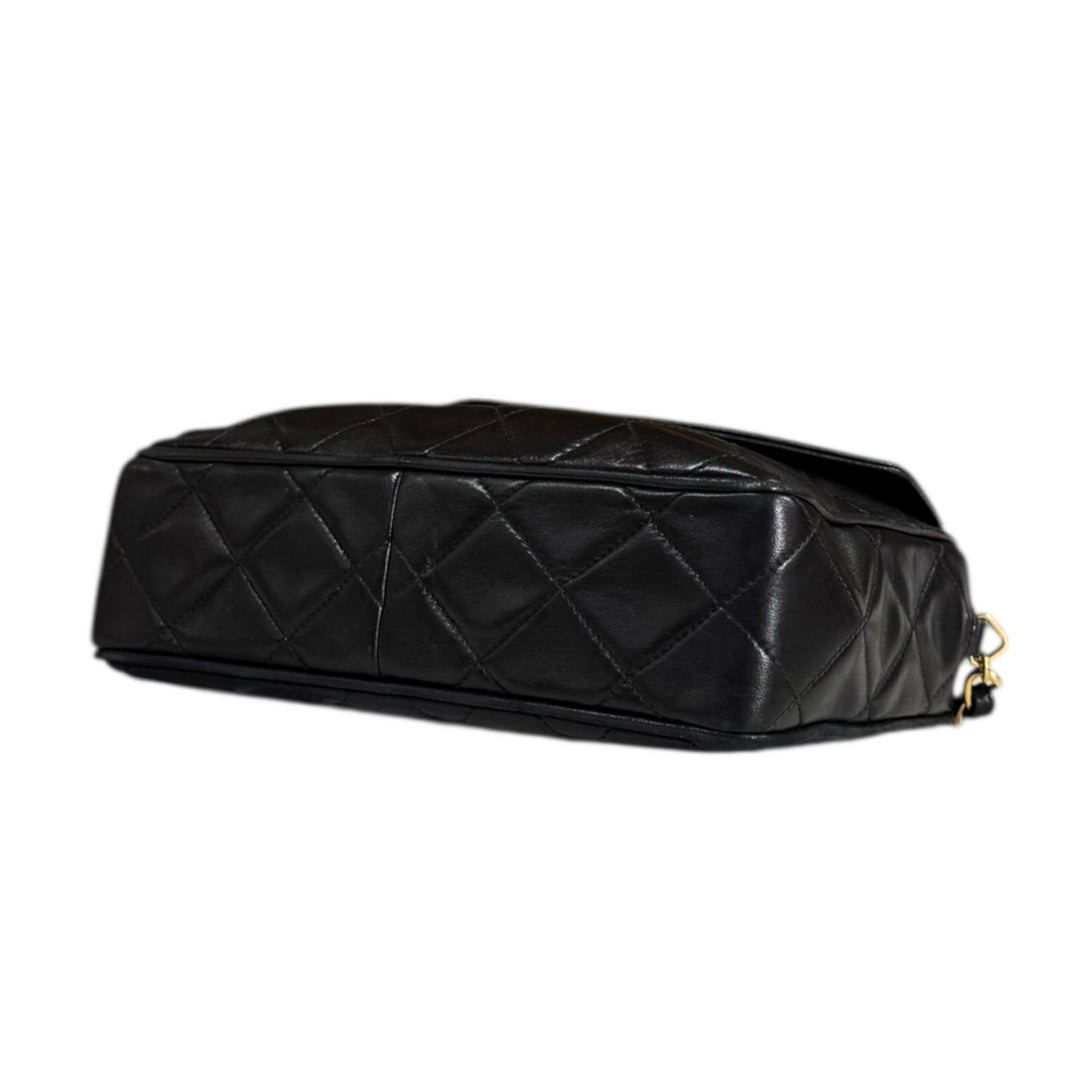 CHANEL シャネル フリンジ マトラッセ ショルダーバッグ ラムスキン