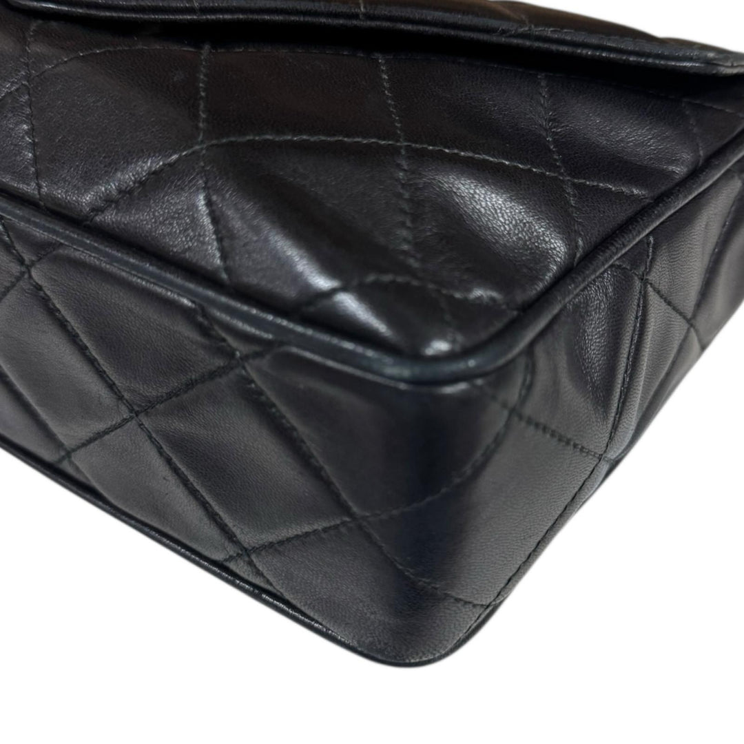 CHANEL シャネル フリンジ マトラッセ ショルダーバッグ ラムスキン