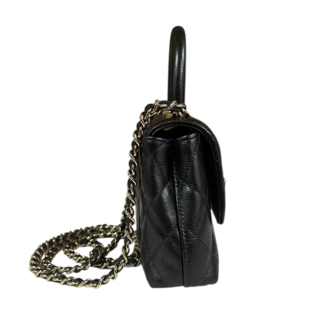 CHANEL シャネル エクストラミニ ココハンドル ショルダーバッグ