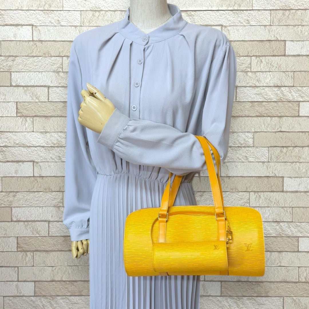 LOUIS VUITTON ルイヴィトン スフロ エピ ハンドバッグ エピレザー