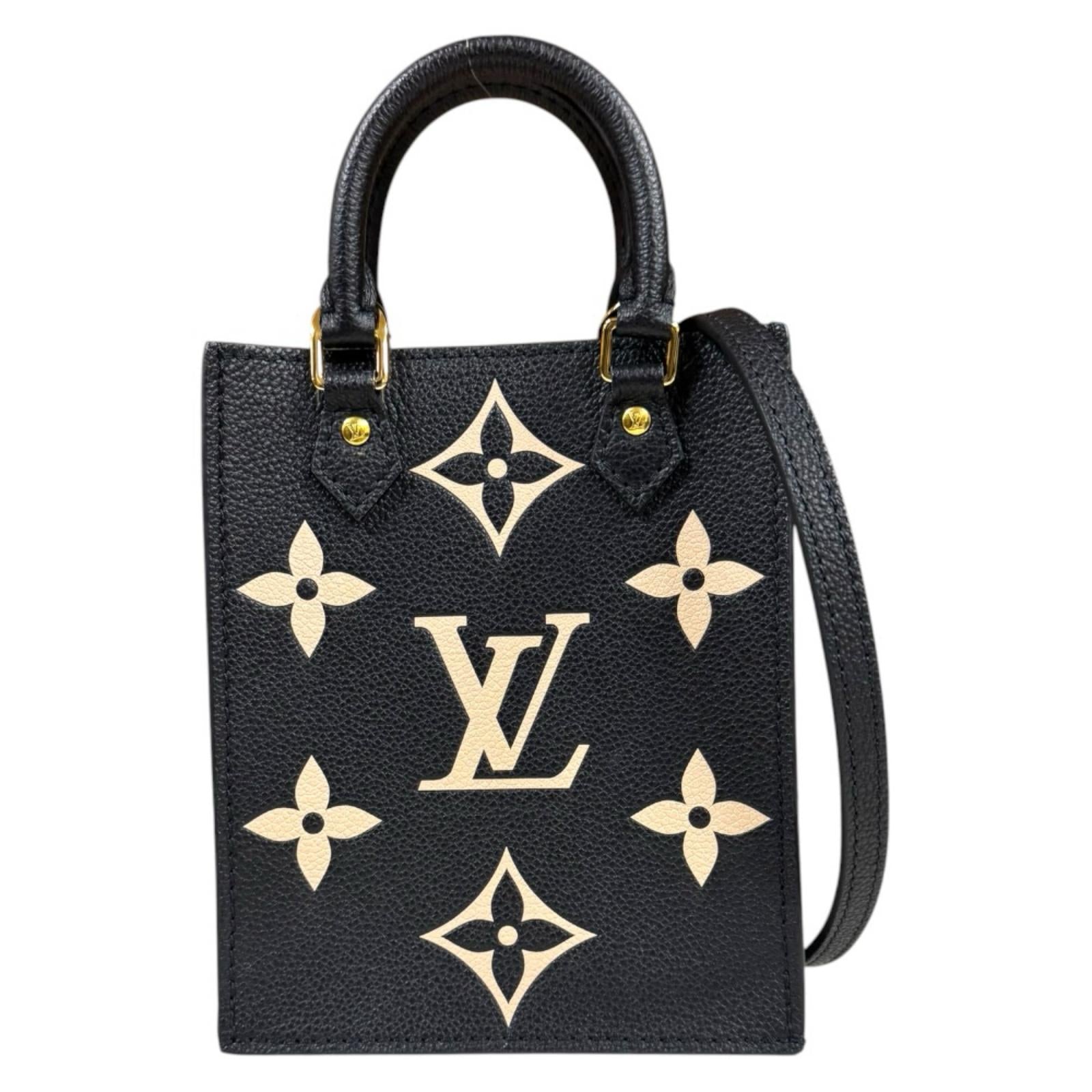 LOUIS VUITTON ルイヴィトン プティットサックプラ バイカラー