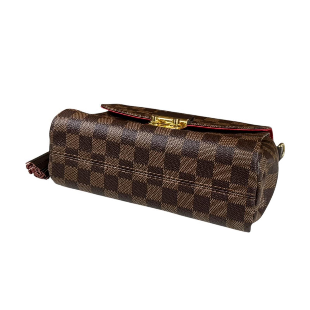 LOUIS VUITTON ダミエ ショルダーバッグ即購入OK‼️ LOUIS VUITTON ルイヴィトン クロワゼット ダミエ ショルダーバッグ