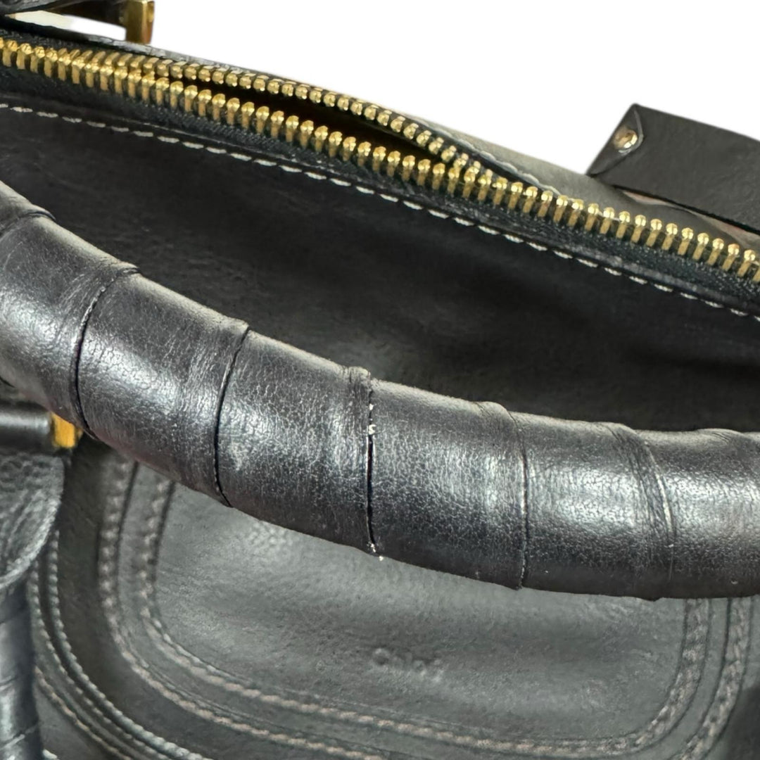 Chloe クロエ マーシー ショルダーバッグ ブラック レディース 中古