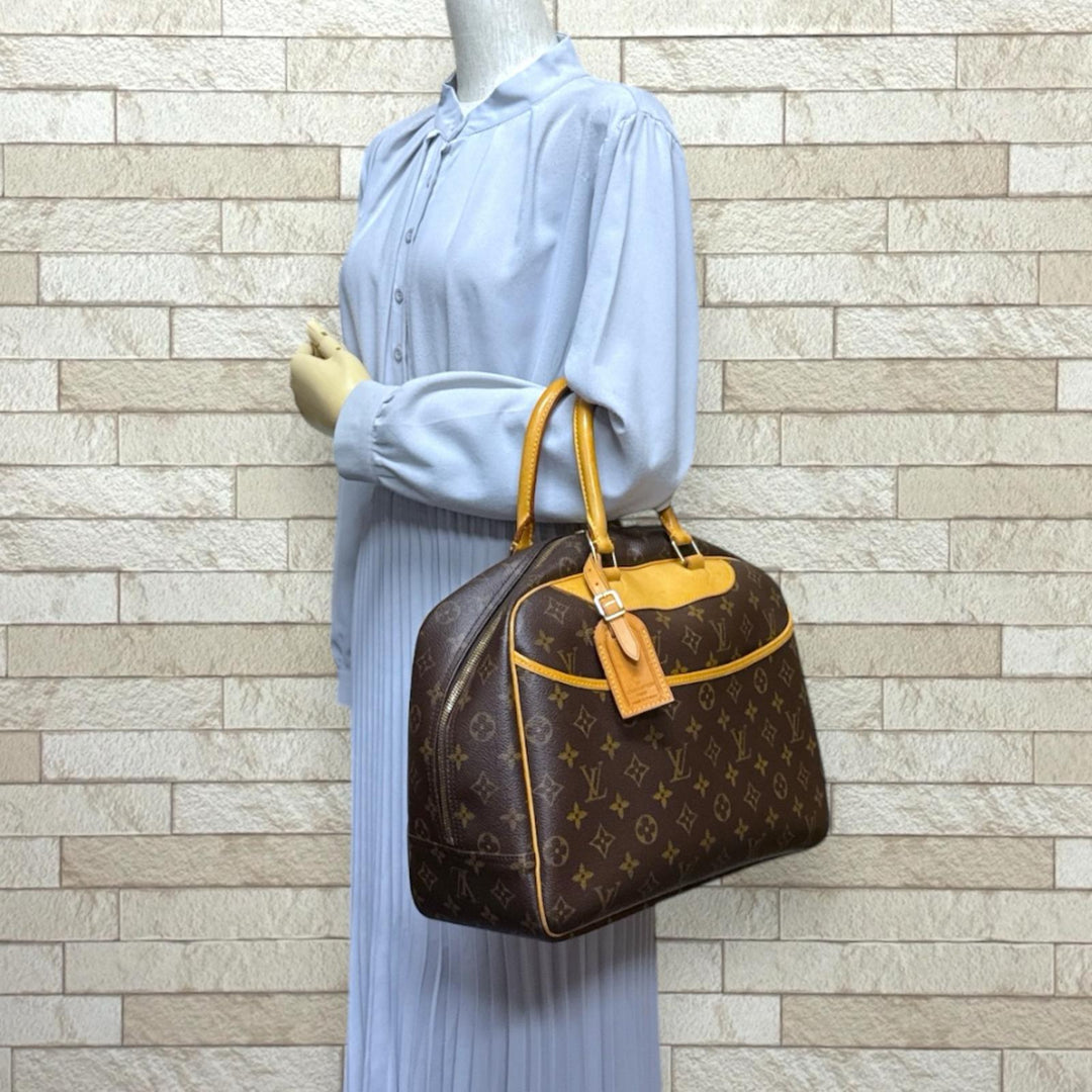 LOUIS VUITTON ルイヴィトン ドーヴィル モノグラム ハンドバッグ