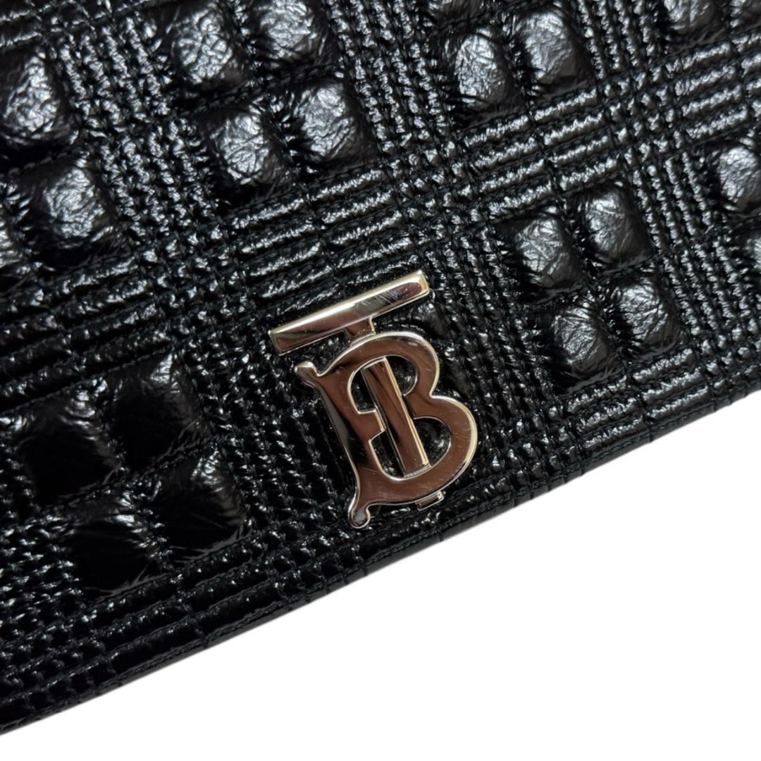 BURBERRY バーバリー ローラバッグ スモール ショルダーバッグ レザー 
